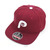 AMERICAN NEEDLE SNAPBACK CAP 1980 Philadelphia Phillies BURGUNDY画像