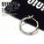 VIVIFY K18 GOLD POST HOOP PIERCE W/GOLD VFP-119画像