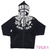 MISHKA DEATH VULTUR ZIP HOODIE BLACK MFA150523M画像