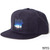 APPLEBUM &times; UNDEFEATED SUMMER MADNESS SNAPBACK CAP NAVY画像