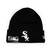 NEW ERA CHICAGO WHITESOX BASIC CUFF KNIT BEANIE BLACK FFNECWS468画像