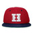 Aloha Army HI BRED SNAPBACK REDxNAVY ALA032画像