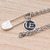uniform experiment SAFTY PIN NECKLACE BLACK画像