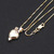 Supreme Gold Heart and Arrow Pendant画像