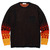 RADIALL CHEVY FLAMES SWEATER L/S (BLACK)画像