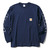 FUCT SSDD SLEEVE PRINT L/S TEE (NAVY) 48502画像