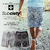 Subciety PAISLEY SWEAT SHORTS 102-02047画像