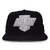 Mitchell & Ness LOS ANGELES KINGS MELTON PROPER SNAPBACK  BLACKxSILVER LVMNLAK081画像