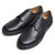 CRIMIE PU WING TIP LEATHER SNEAKERS (BLACK) C1G1-SB01画像