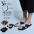 VIRGO SUPREME CROSS LEATHER SANDALS VG-GD-502画像