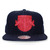 Mitchell & Ness NEW YORK RED BULLS MELTON PROPER SNAPBACK NAVYxRED LVMNNRB006画像