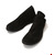 GUIDI SANDAL FLAT SOLE LEATHER KANGAROO -BLACK- E29画像