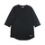 ATMOS LAB COOLMAX (R) RAGLAN 3/4 SLEEVE BLACK AL17S-TP02画像