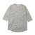 ATMOS LAB COOLMAX (R) RAGLAN 3/4 SLEEVE GRAY AL17S-TP02画像