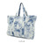 STUSSY Acid Wash Beach Tote Bag 134165画像
