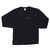 Noah MINI LOGO POCKET L/S T-SHIRT BLACK画像
