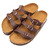 BIRKENSTOCK FLORIDA DARK BROWN GC154401/GC154403画像