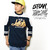 LEFLAH SCRIPT LOGO FOOTBALL TEE -NAVY-画像