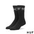 HUF FUCK OFF CREW SOCKS BLACK画像