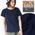 GOHEMP BASIC S/SL TEE/INDIGO GHC4200ID3W画像