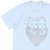 COMME des GARCONS &times; Osamu Harada キャラクター&ハート Tee画像