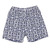 Ron Herman × White Mountaineering SWIM SHORTS NATIVE PATTERN PRINT NAVY画像
