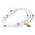 CRIMIE MARIA BEADS NECKLACE (WHITE) C1G3-C1F3-AC11画像