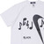 BLACK COMME des GARCONS &times; NIKE SWOOSH NOTE TEE WHITE画像