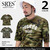 PROJECT SR'ES Printed Cutting Camouflage S/S Crew KNT01301画像