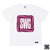 SWAGGER GEOMETRIC BOX TEE WHITE画像