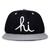 In4mation EXTRAORDINARY LEAGUE HI SPURS SNAPBACK BLACKxGREY IMT037画像
