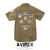 AVIREX キッズ military ワッペン シャツ 421017112画像
