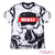 MISHKA SKULL ALL OVER TEE BLACKxWHITE MSS170008画像