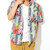 STUSSY Psychedelic Dot Floral S/S Shirt 111931画像