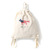MAISON KITSUNE CANVAS BACKPACK AMERICA KUX8760画像