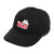 VANS X PEANUTS COURT SIDE BASEBALL HAT BLACK VN0A3B3YBLK画像
