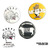 MINOS MINOS BUTTON BADGES SET MNQ6-AC02画像
