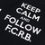 F.C.R.B. SUPPORTER TEE(KEEP CALM) BLACK画像