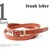 FRANK LEDER COW LEATHER BELT 0020077画像