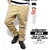 DOUBLE STEAL BLACK SIDE POCKET TAPERED PANTS -BEIGE- 774-71203BG画像
