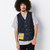 Schott OLD DENIM WORK VEST 3172044画像