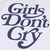 WASTED YOUTH Girls Don't Cry Tee WHITE画像