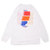 Know Wave &times; MoMA PS1 Seasons L/S Tee WHITE画像