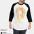 STUSSY Venus Angel 3/4 Raglan 1140034画像