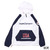 DOPE NATIONAL WINDBREAKER WHITExNAVY画像