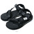 CRIMIE ALL ROUND SANDAL BLACK C1H1-SB03画像