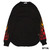 EPTM FLAME L/S TEE VINTAGE BLACK画像