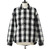 UNUSED Block check shirts jacket US1316画像