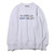 ATMOS LAB W125 CREW-NECK SWEAT white AL17F-PC02-WHITE画像