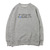 ATMOS LAB W125 CREW-NECK SWEAT gray AL17F-PC02-GRAY画像
